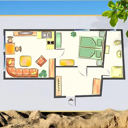 Haus Mertin Whg 3 Seeadler Apartmán *